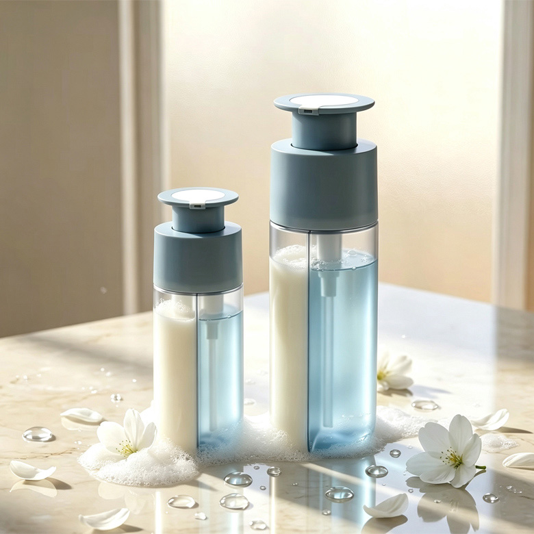 MB125 cheap dual dispensing pump bottle