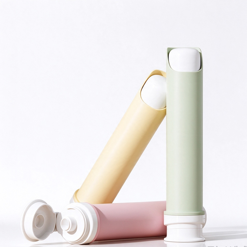 MS308 Column airless dispensing toothpaste tube