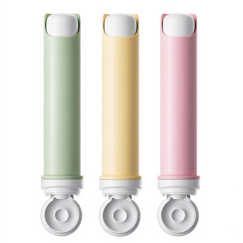 MS308 Column airless dispensing toothpaste tube