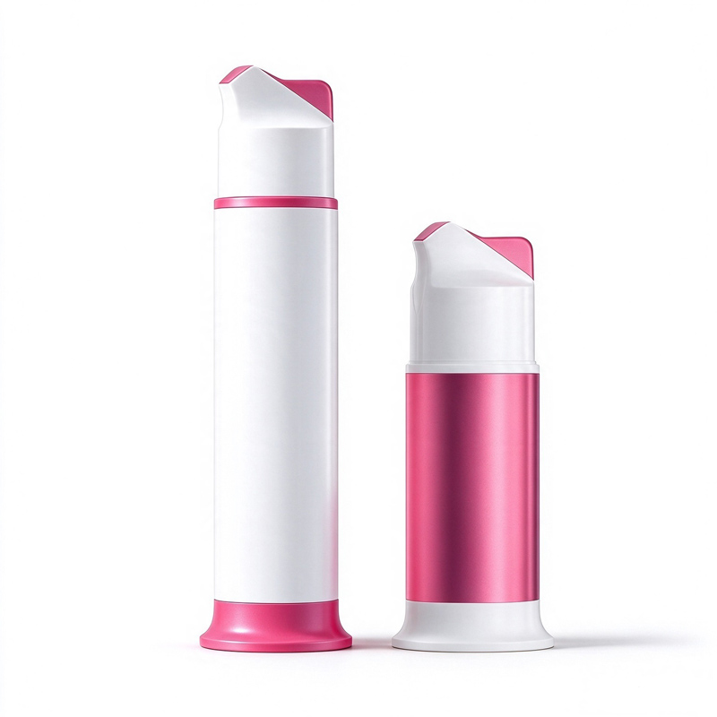 MS303 PP vacuum pump bottles for toothpaste