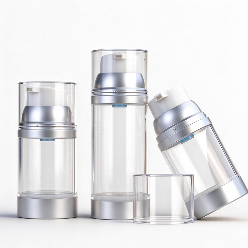 MS014 fat AS airless solutions system bottles