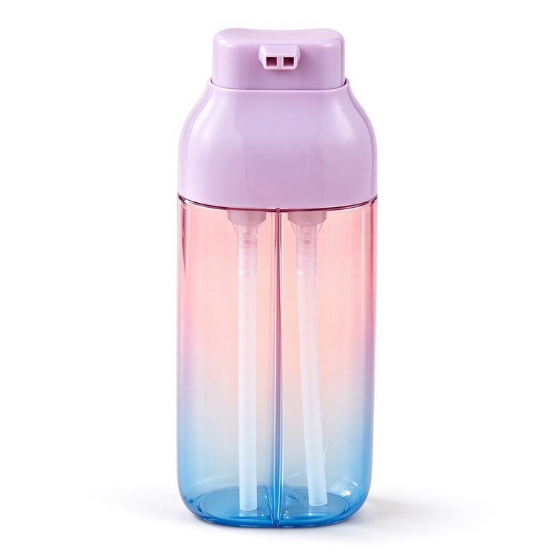 MB109 200ml & 400ml PET dual chamber bottle