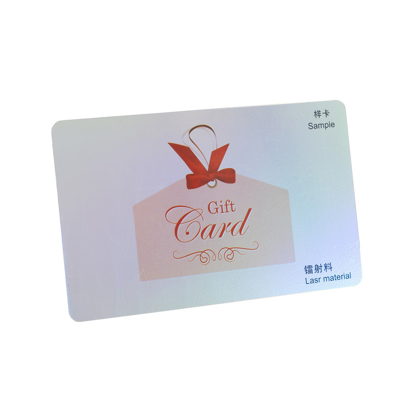 Card de promovare cadou din PVC
