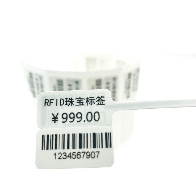 Etiqueta RFID para sistema de inventário de joias
