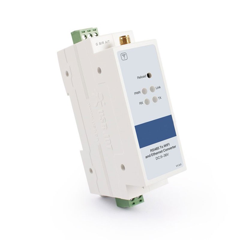 Din Rail RS485 To WiFi Converters | RS485 To 802.11 A/b/g/n WLAN Serial Device Servers ST-WDR414