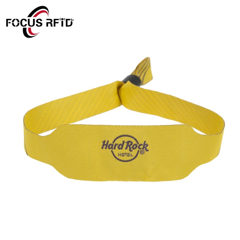 Woven RFID wristband for hotel Manufacturers, Woven RFID wristband for hotel Factory, Supply Woven RFID wristband for hotel