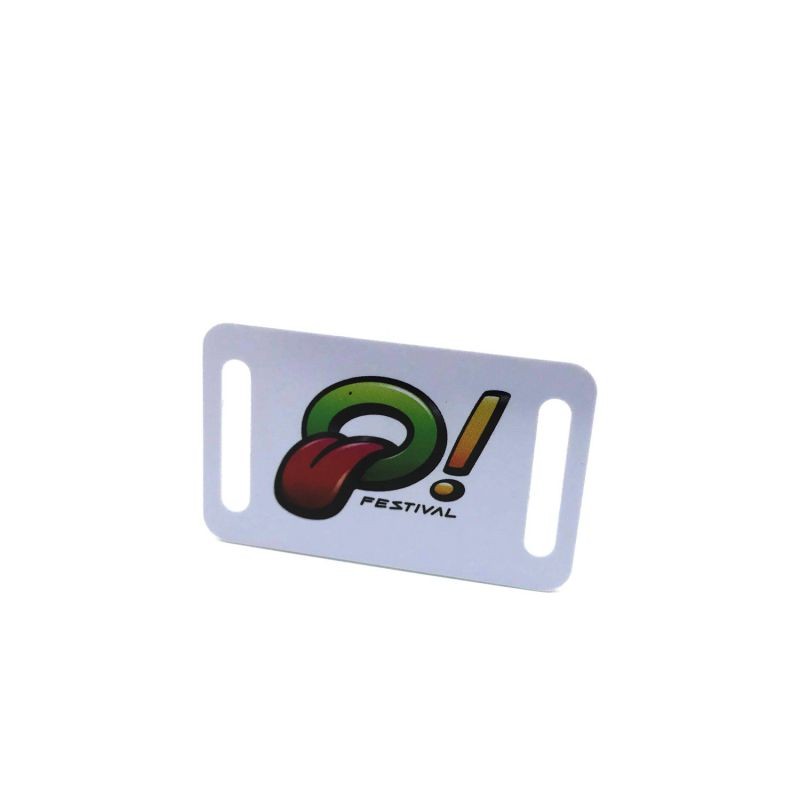 rfid card for festival woven wristband