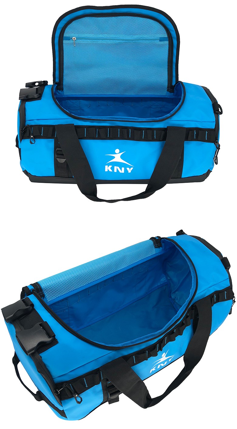Supply Outdoor Travel Mens Waterproof PVC Heavy Duty Gym Duffel Bag