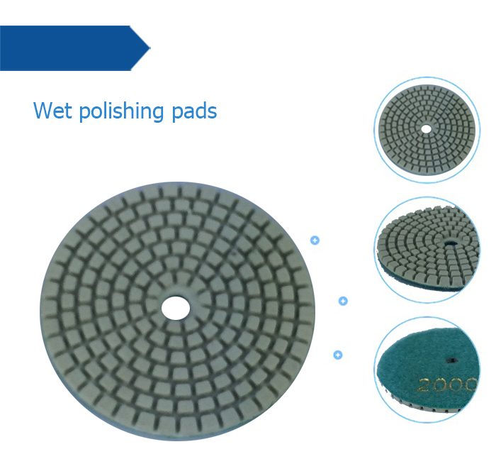 WET POLISHING PADS