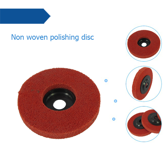 NON WOVEN POLISHING DISC