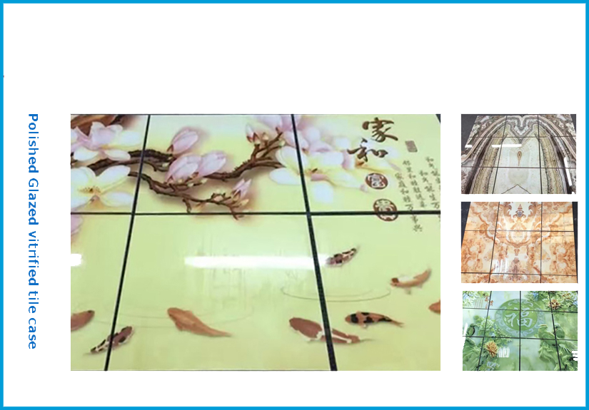 Корпус из полированной глазурованной керамической плитки