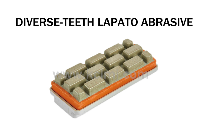 DIVERSE-TEETH LAPATO ABRASIVE