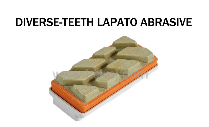 DIVERSE-TEETH LAPATO ABRASIVE