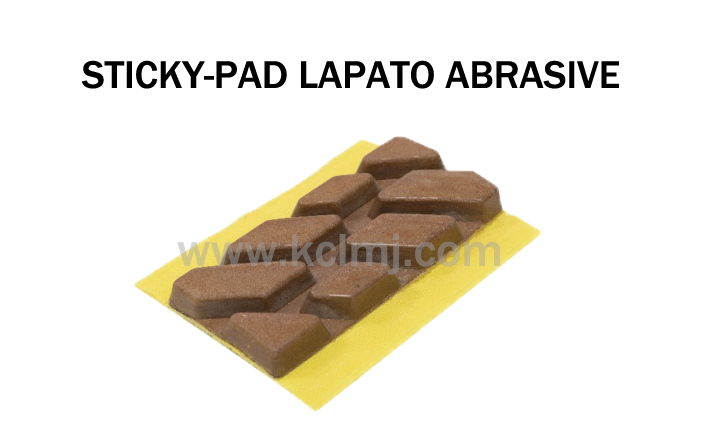 STICKY-PAD LAPATO ABRASIVE