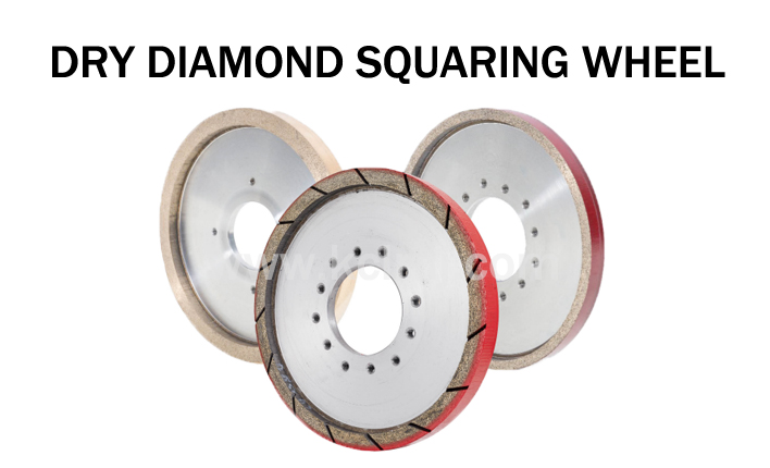 DRY DIAMOND SQUARING WHEEL
