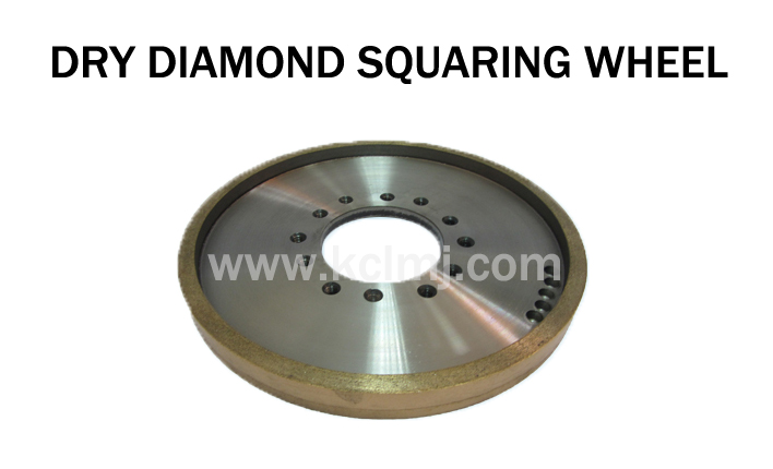 DRY DIAMOND SQUARING WHEEL