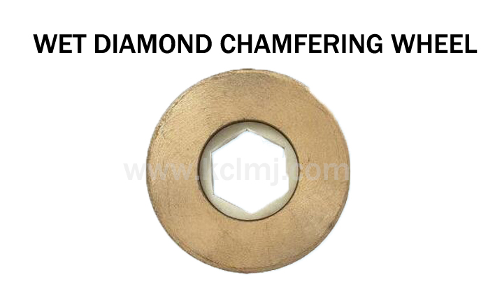 WET DIAMOND CHAMFERING WHEEL