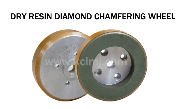 DRY RESIN DIAMOND CHAMFERING WHEEL