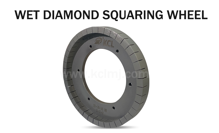 WET DIAMOND SQUARING WHEEL