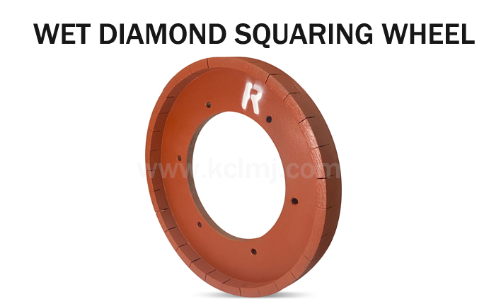 WET DIAMOND SQUARING WHEEL