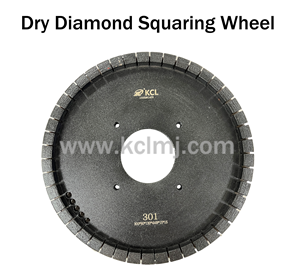DRY DIAMOND SQUARING WHEEL WITH SEGMENTS