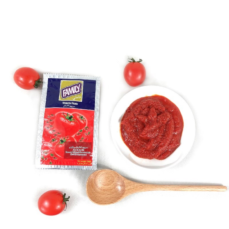50 g köstliches Tomatenmark im Minibeutel