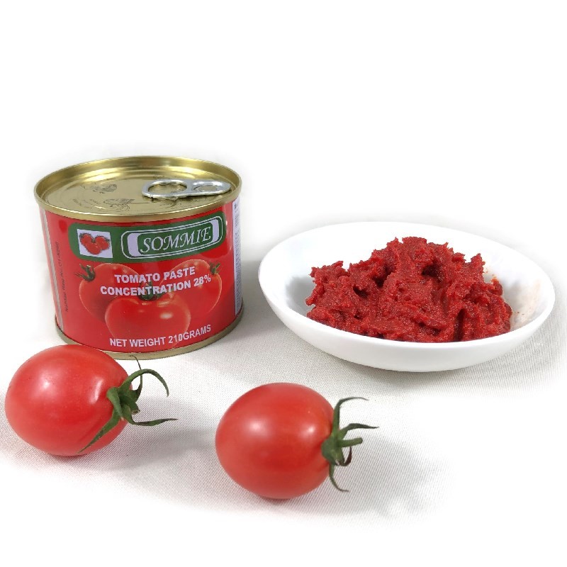 210g Canned Tomato Paste Tomato Sauce