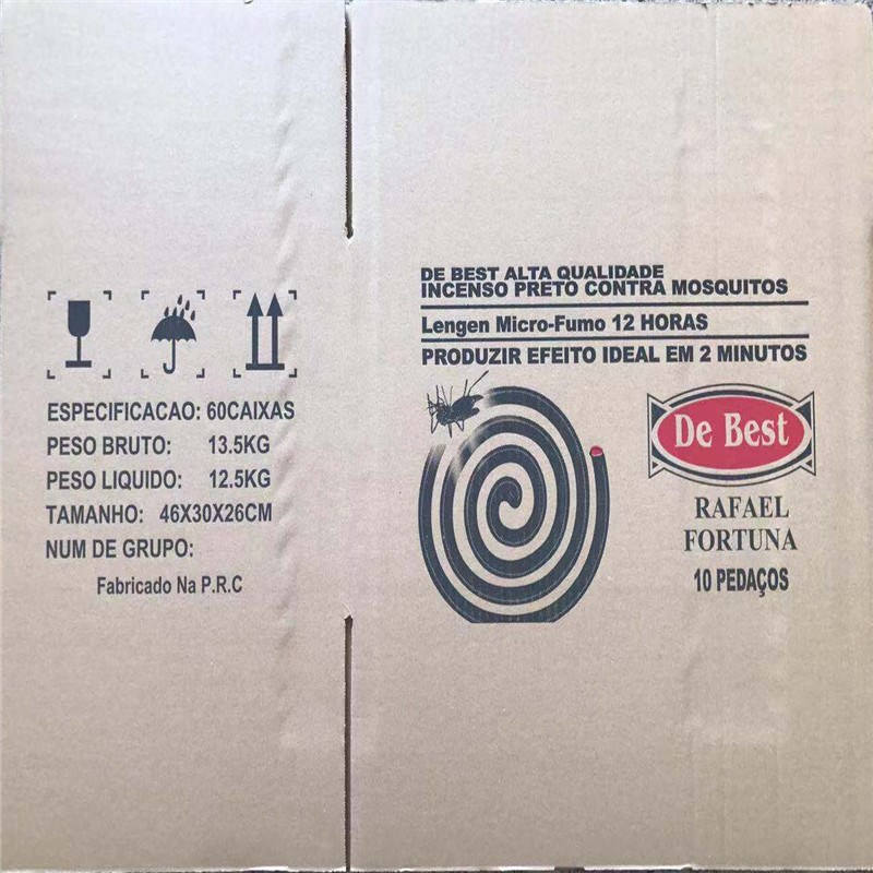 Бездымная черная благовонная спираль от комаров