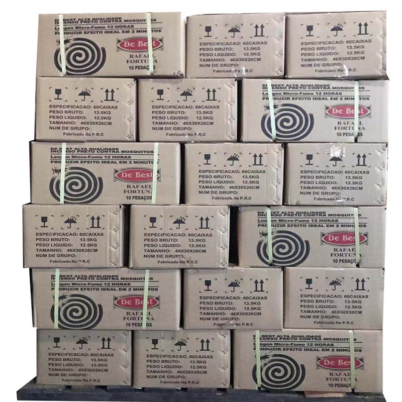 Бездымная черная благовонная спираль от комаров