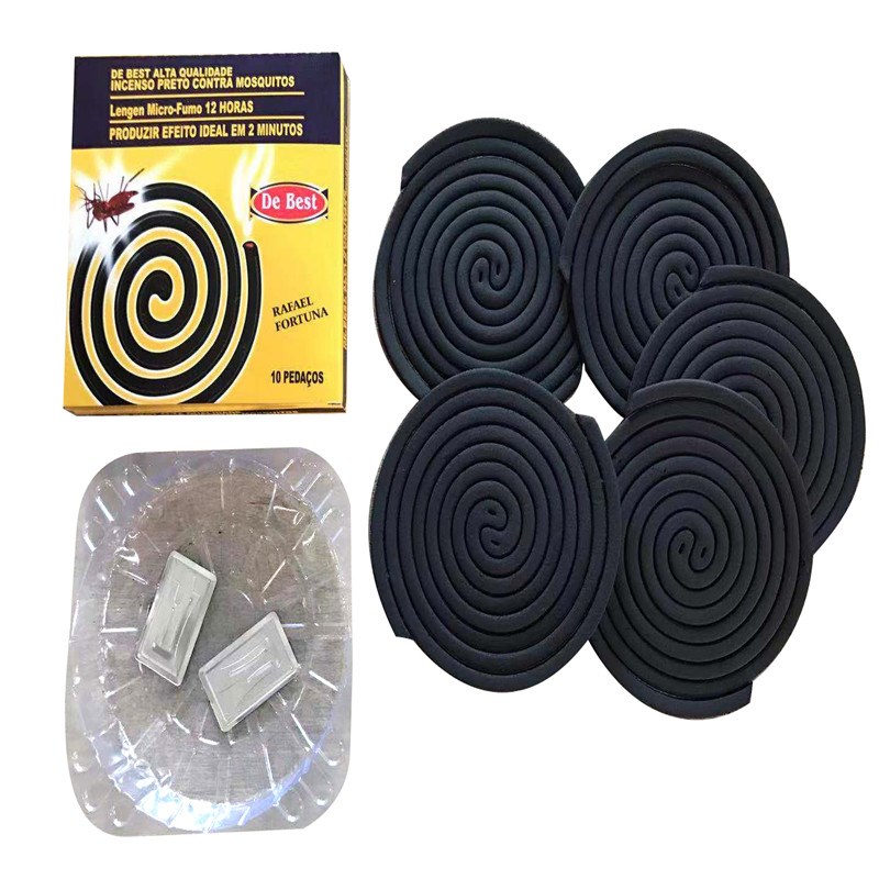 Бездымная черная благовонная спираль от комаров