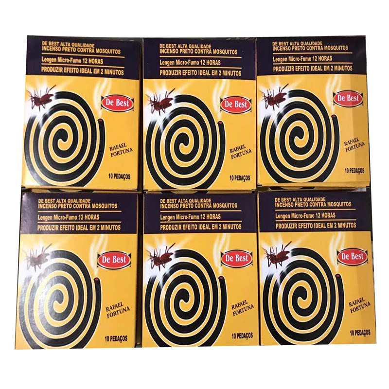 Бездымная черная благовонная спираль от комаров
