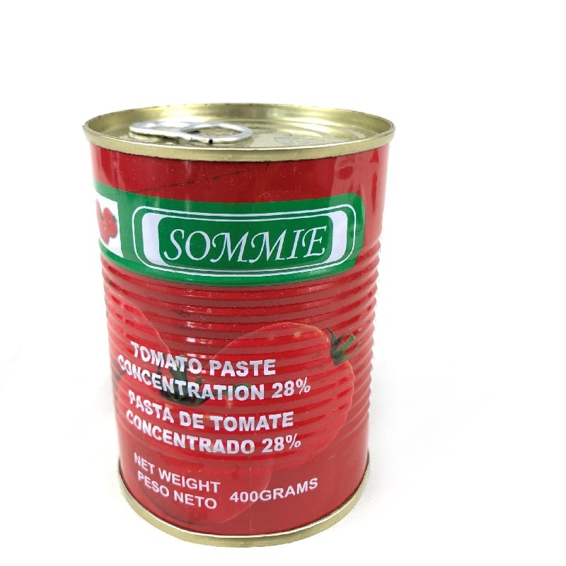 ซอสมะเขือเทศแบบกระป๋อง 400 กรัม