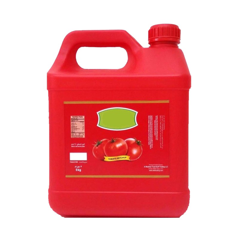 ซอสมะเขือเทศขวดพลาสติก 5 กก.