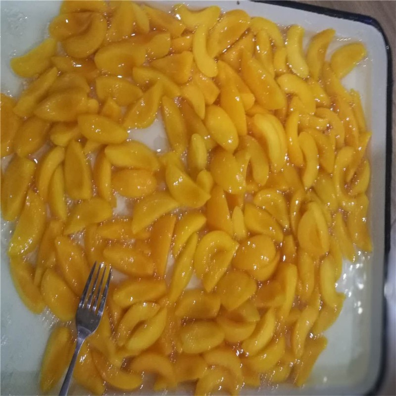 Canned Peaches Regular Dices In Light Syrup