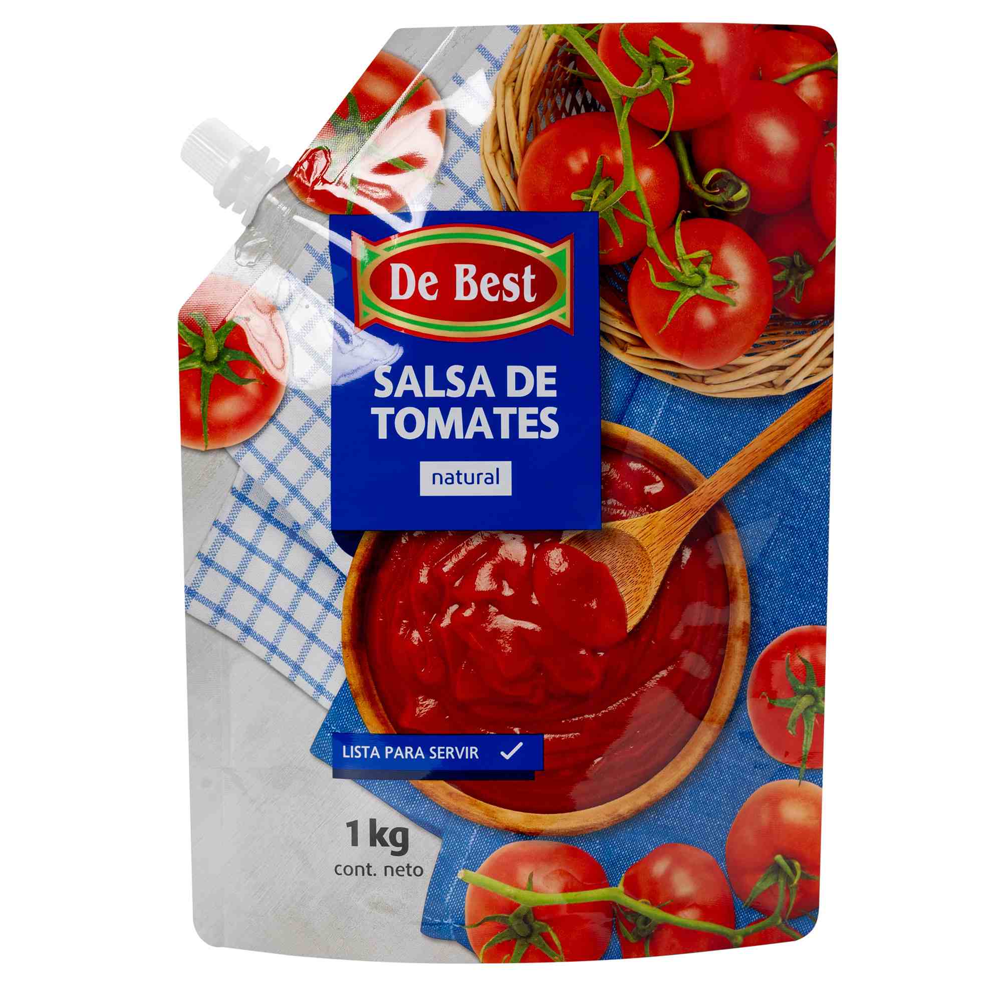 Sachet de 1 kg de concentré de tomates et sauce tomate aux germes