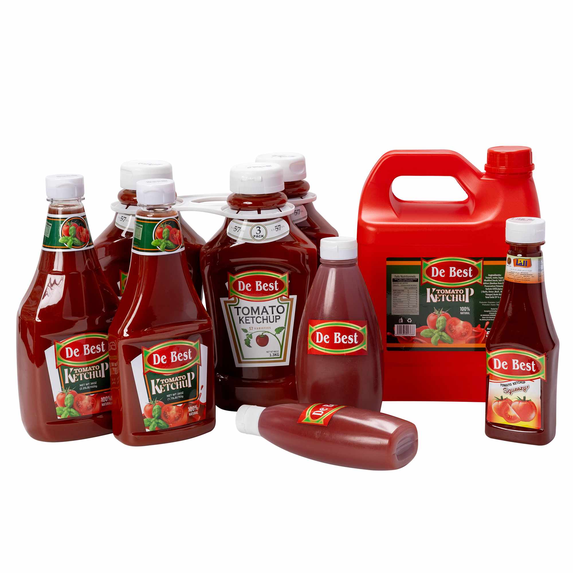 5kg Tomato Ketchup in Plastic Bottle