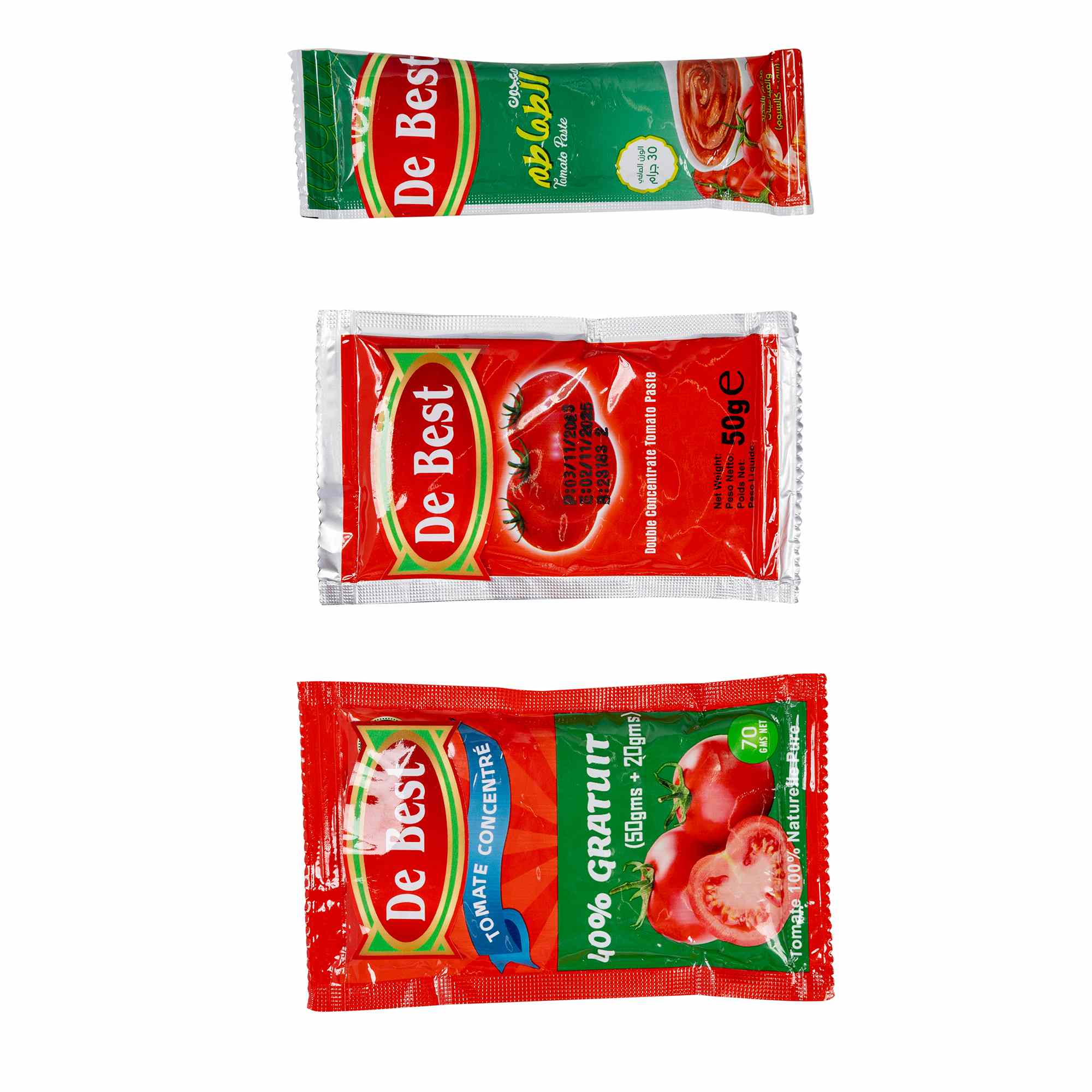 ซองซอสมะเขือเทศเข้มข้น