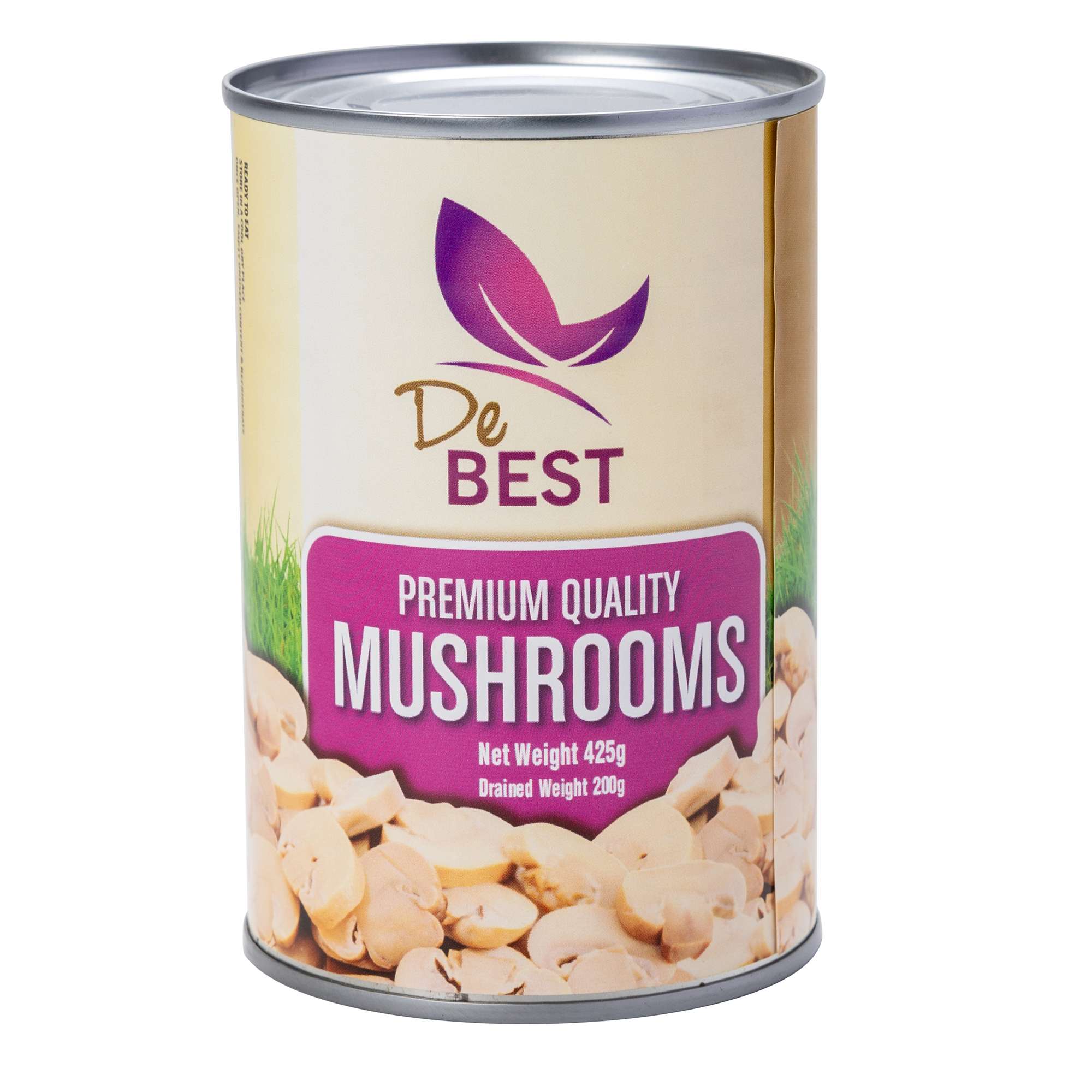 Pilzscheiben in der Dose/im Glas