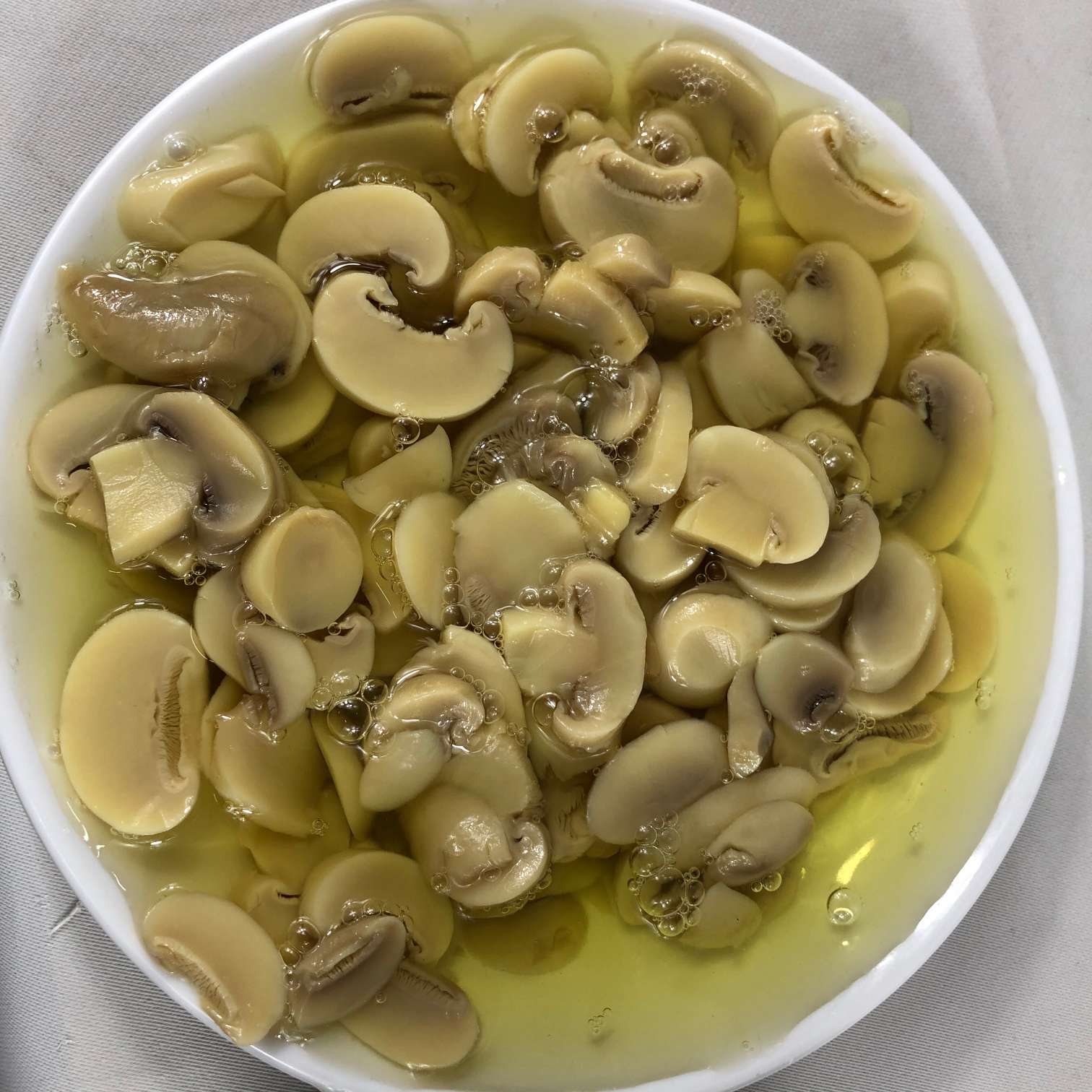Slice mushroom
