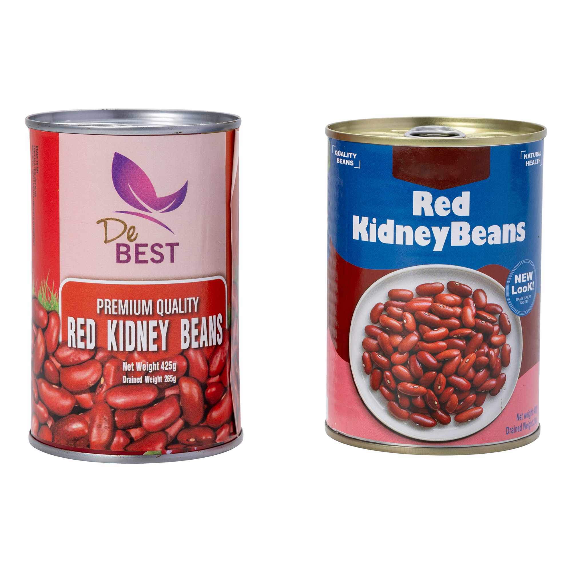 400g Canned Red Kidney Beans in Brine OEM Brand