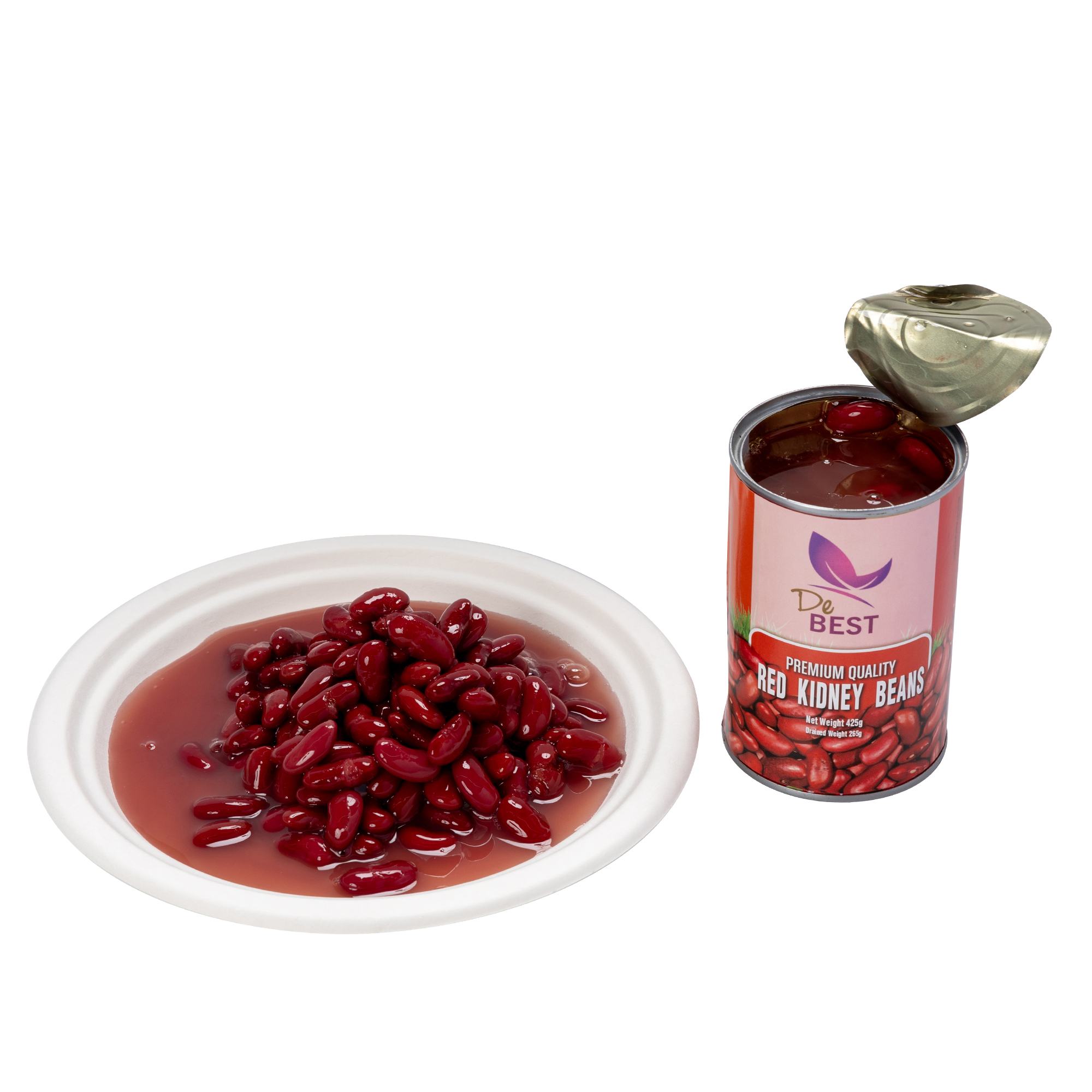 ถั่วแดงกระป๋องในน้ำเกลือ 400 กรัม ยี่ห้อ โออีเอ็ม