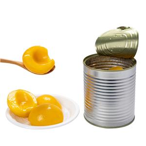 Canned Yellow Peaches Halves in Light/Heavy Syrup
