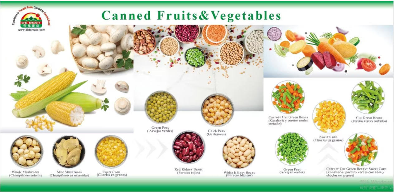 mixed vegetables with peas and carrots