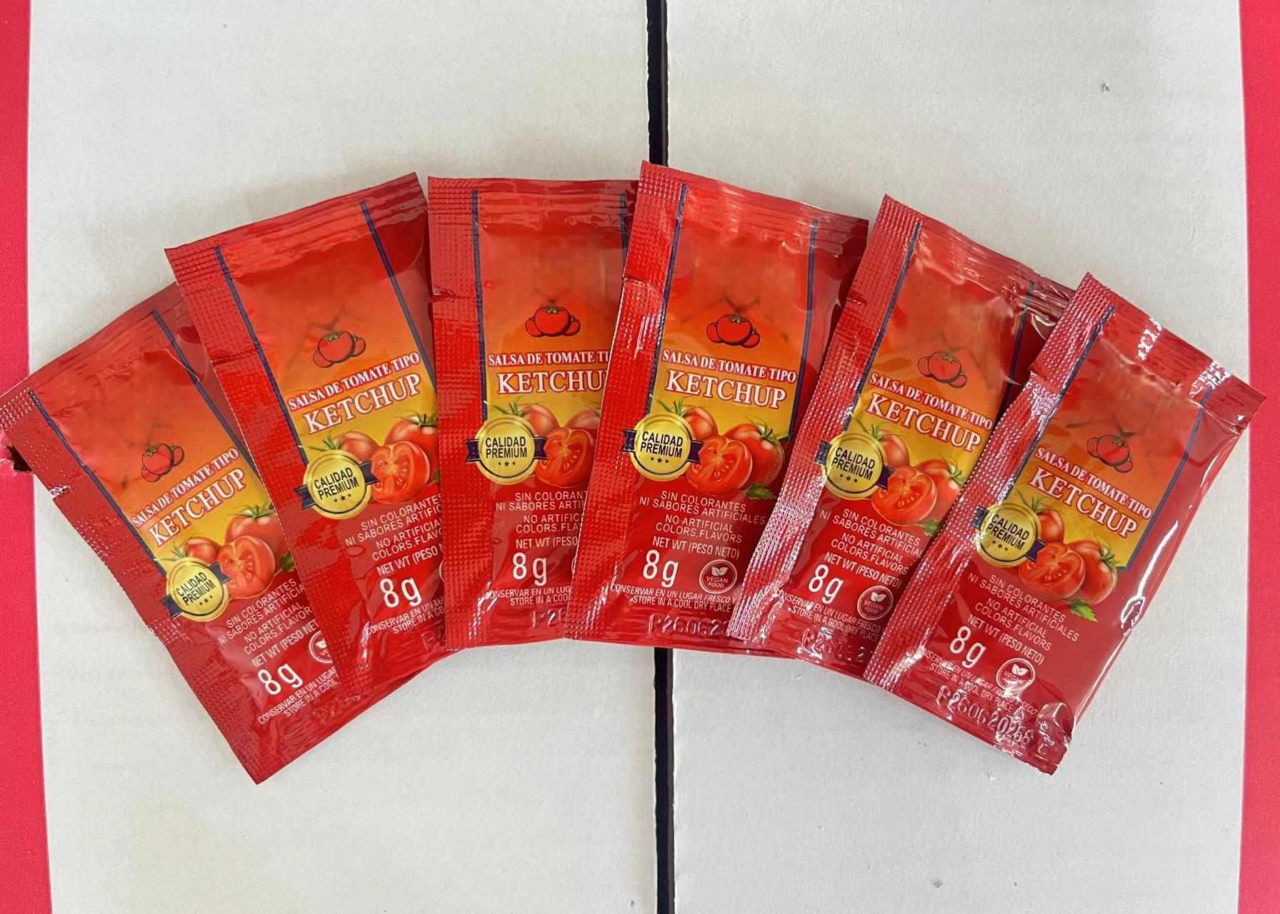 ซองซอสมะเขือเทศเข้มข้น 8 กรัม ยี่ห้อ โออีเอ็ม