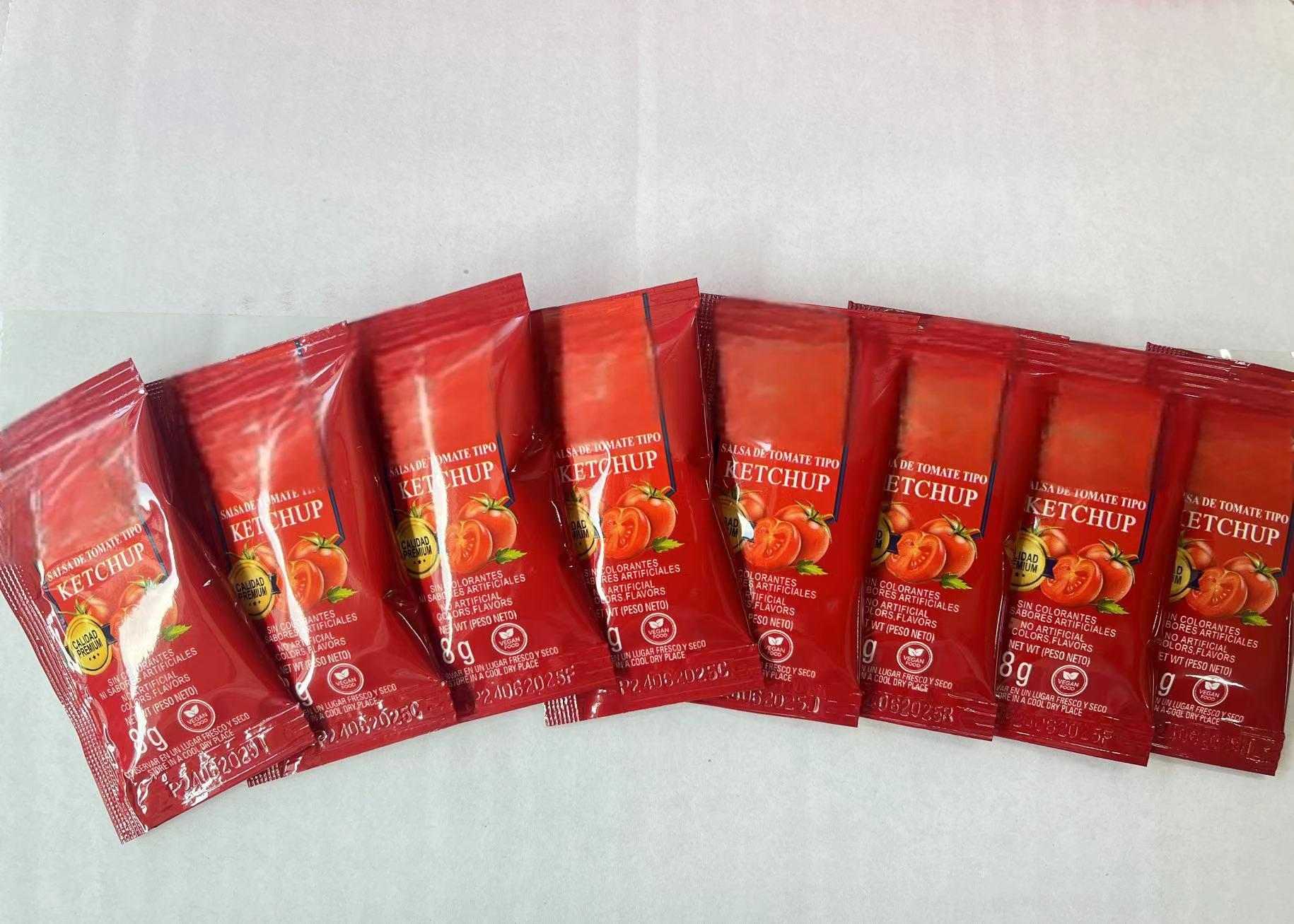 ซองซอสมะเขือเทศเข้มข้น 8 กรัม ยี่ห้อ โออีเอ็ม