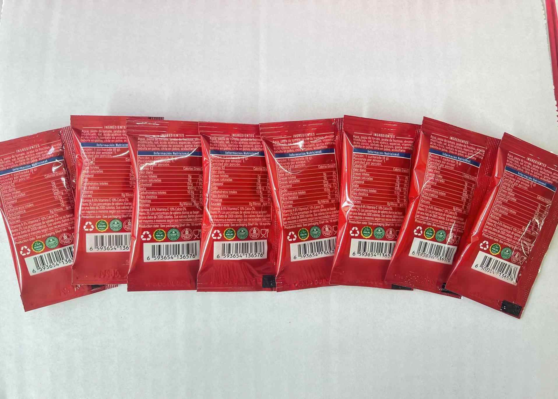 ซองซอสมะเขือเทศเข้มข้น 8 กรัม ยี่ห้อ โออีเอ็ม