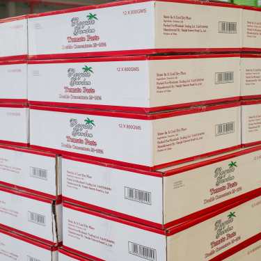 มะเขือเทศเข้มข้นพร้อมบรรจุภัณฑ์หลากหลายยี่ห้อ โออีเอ็ม