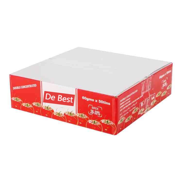 Томатная паста с различными вариантами упаковки от OEM-бренда