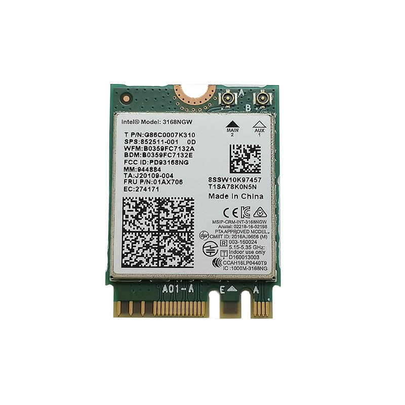 Intel wireless dual band 3168