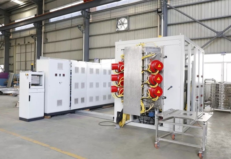 항공기 엔진 분야에서 강력한 금속 코팅 기계의 응용